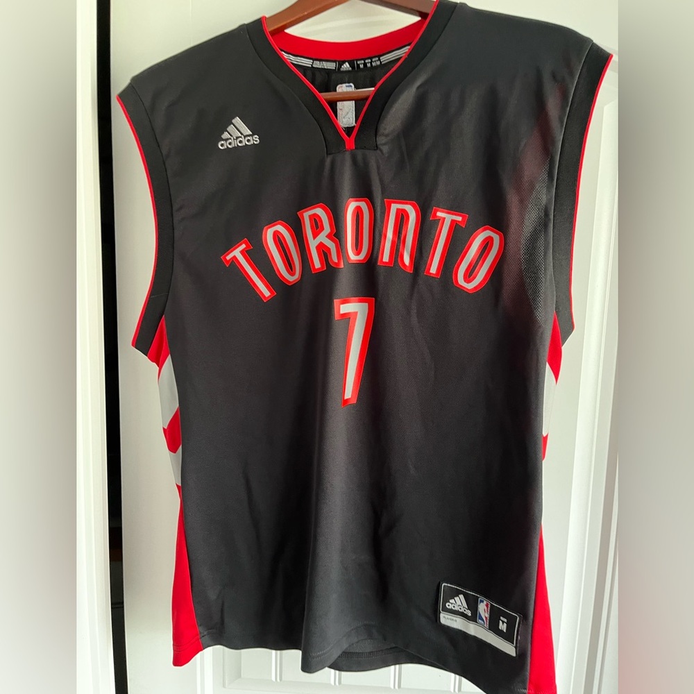 Adidas Toronto Basketball Jersey, men’s medium